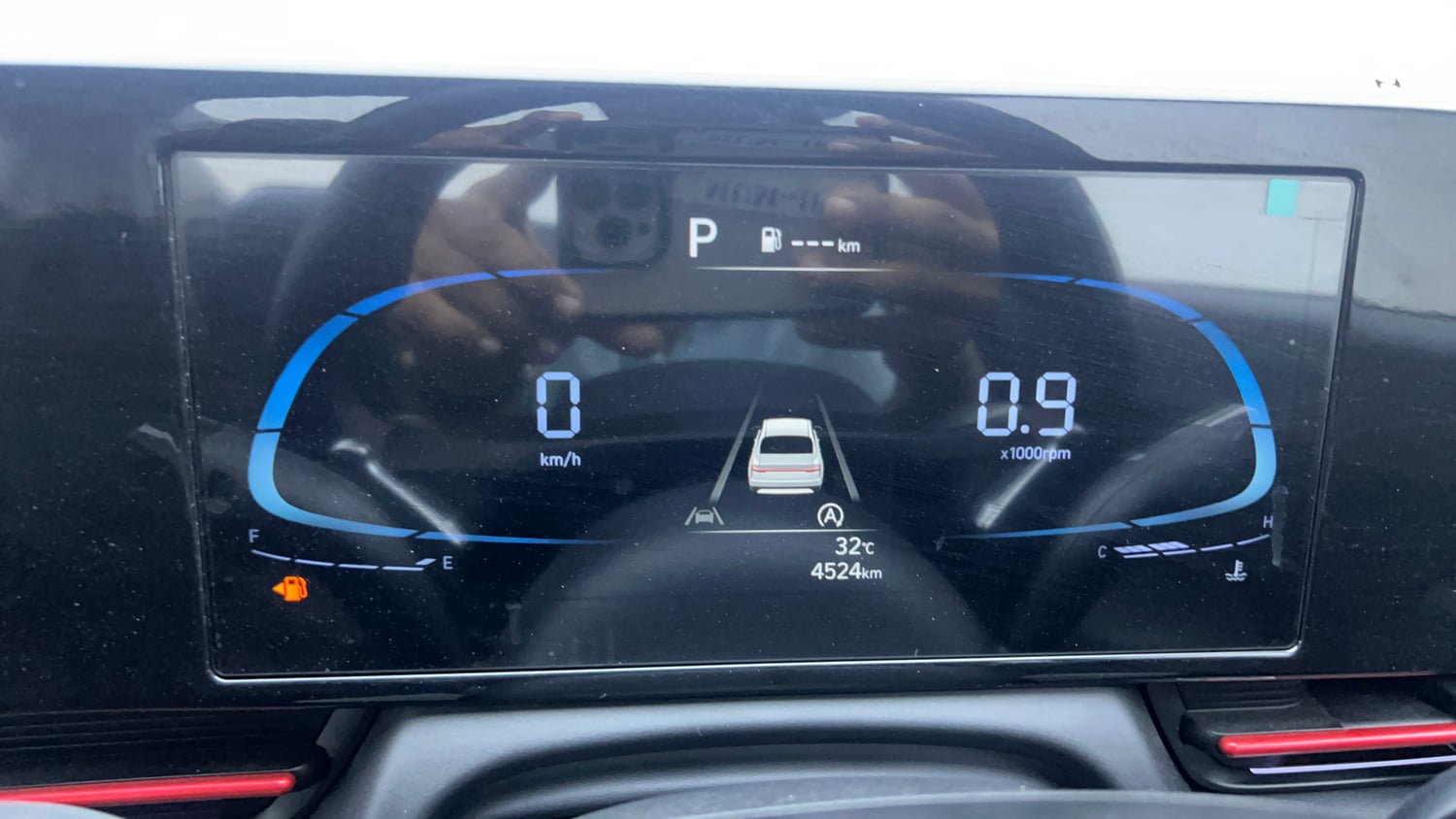 Used 2023 Hyundai Verna SX (O) 1.5 Turbo Petrol DCT Petrol Automatic interior CLUSTERMETER VIEW