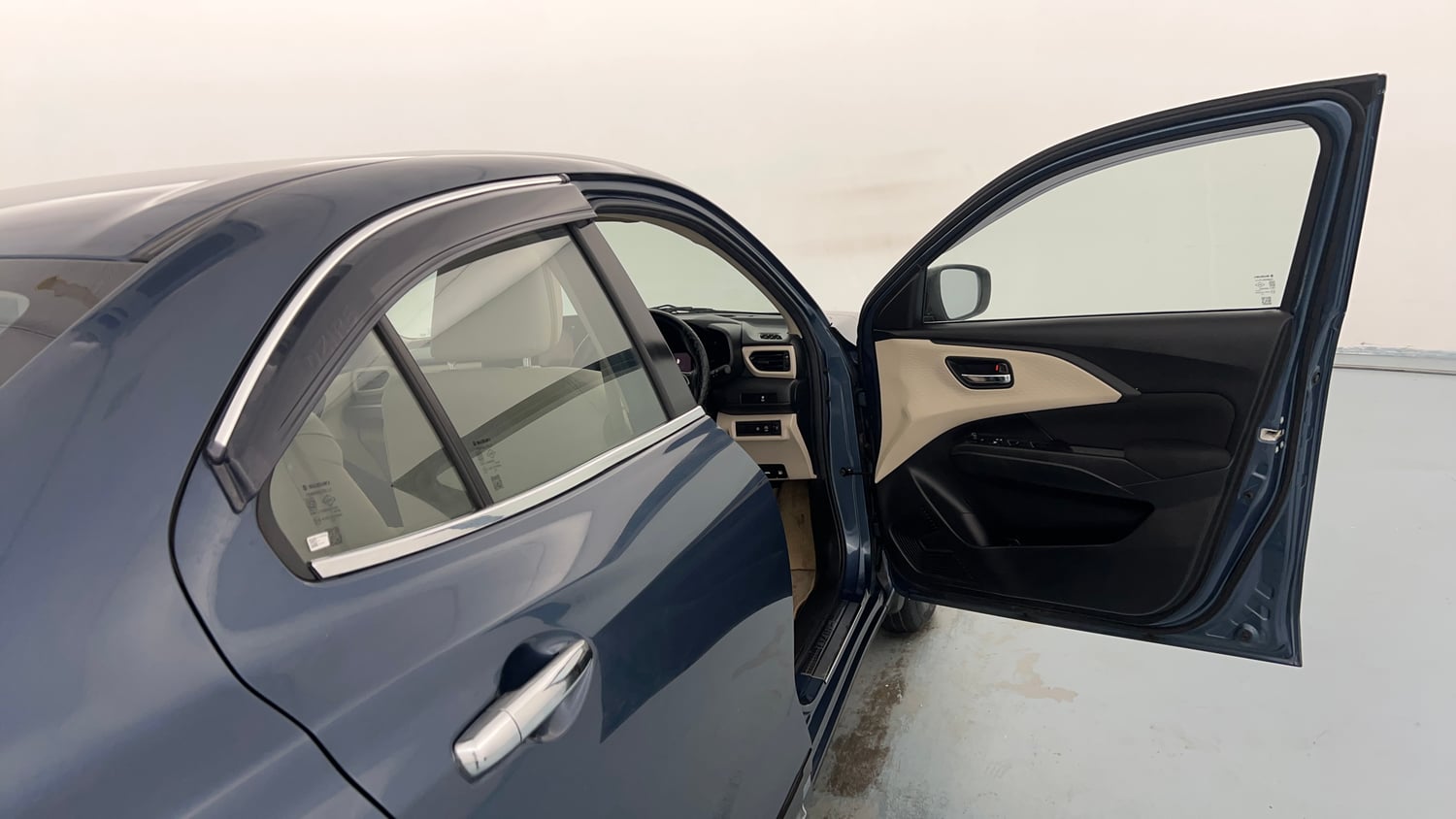 Used 2026 Maruti Suzuki Dzire VXi AMT Petrol Automatic interior RIGHT FRONT DOOR OPEN VIEW