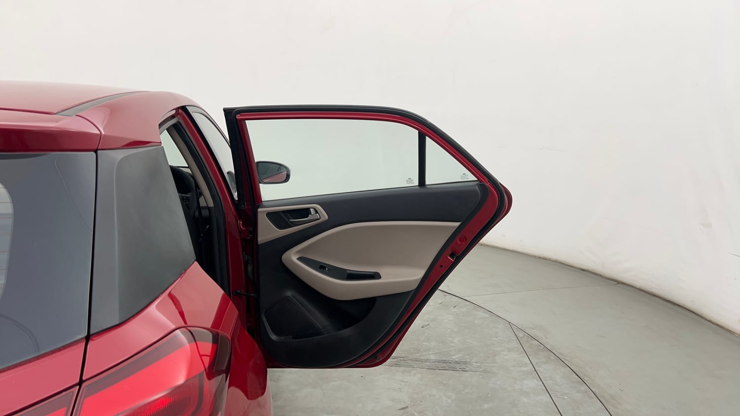 Used 2015 Hyundai Elite i20 Asta 1.2 Petrol Manual interior RIGHT REAR DOOR OPEN VIEW