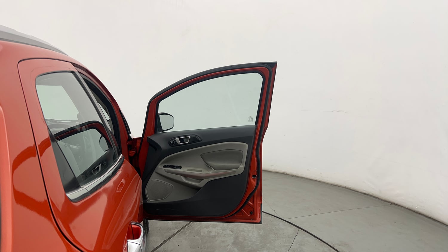 Used 2015 Ford EcoSport Titanium 1.5 Ti-VCT AT Petrol Automatic interior RIGHT FRONT DOOR OPEN VIEW