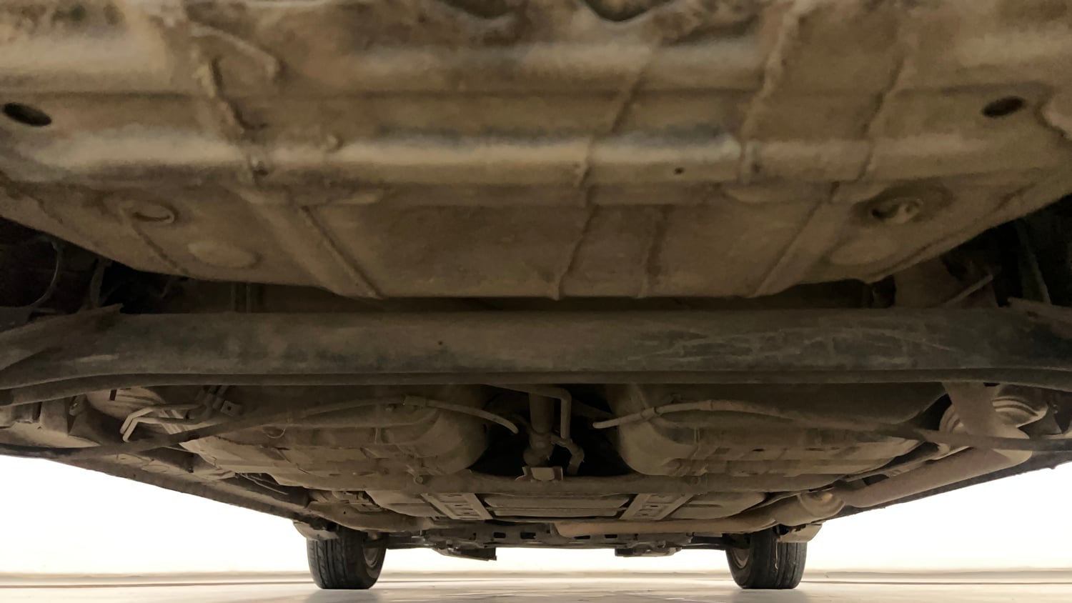 Used 2016 Honda Jazz VX Petrol Petrol Manual extra REAR UNDERBODY VIEW (TAKEN FROM REAR)