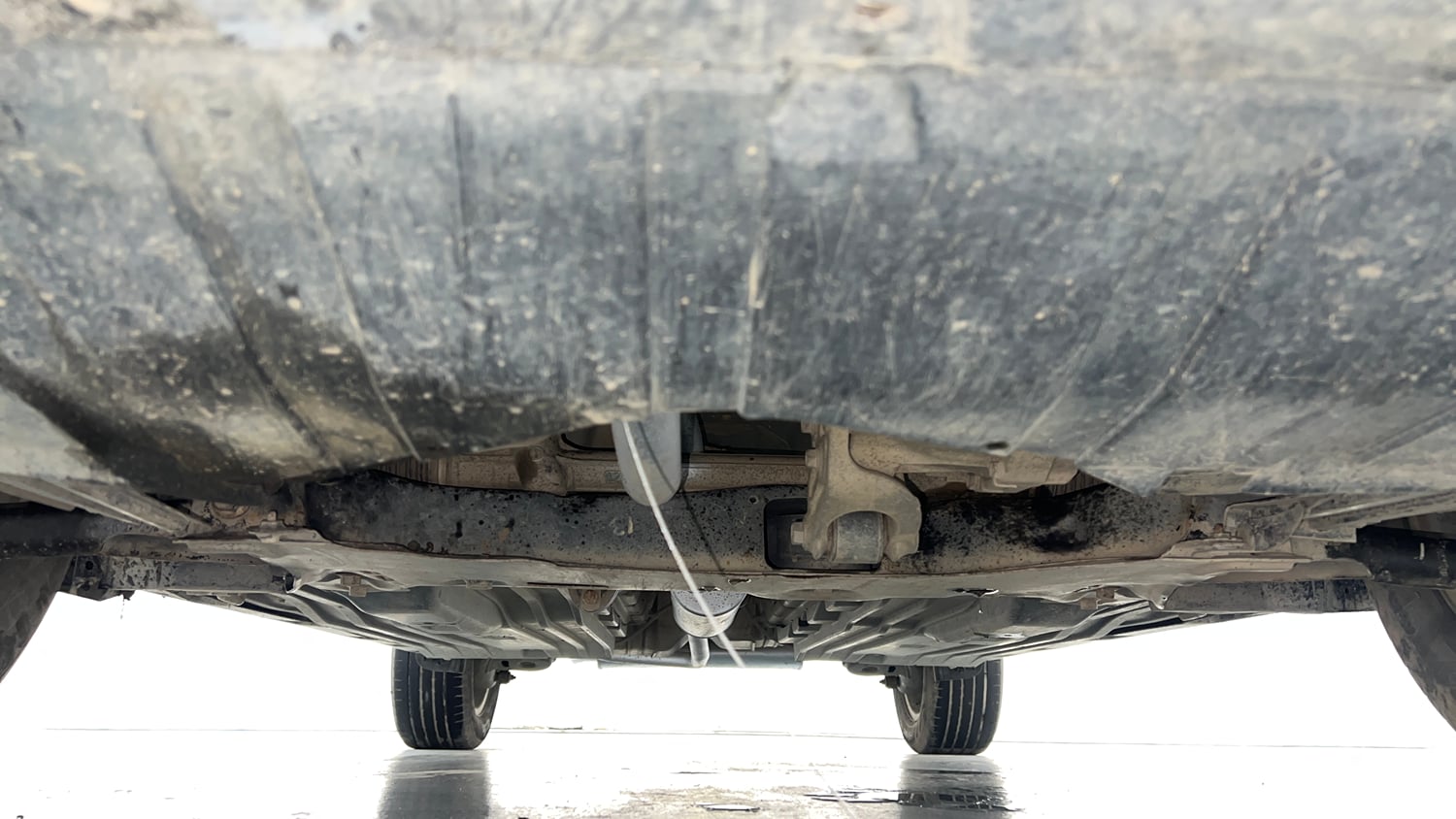 Used 2021 Toyota Urban Cruiser Premium Grade AT Petrol Automatic extra FRONT LEFT UNDERBODY VIEW