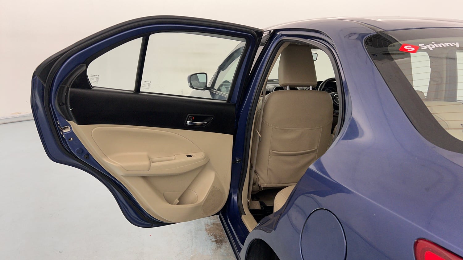 Used 2018 Maruti Suzuki Dzire ZXi Plus Petrol Manual interior LEFT REAR DOOR OPEN VIEW