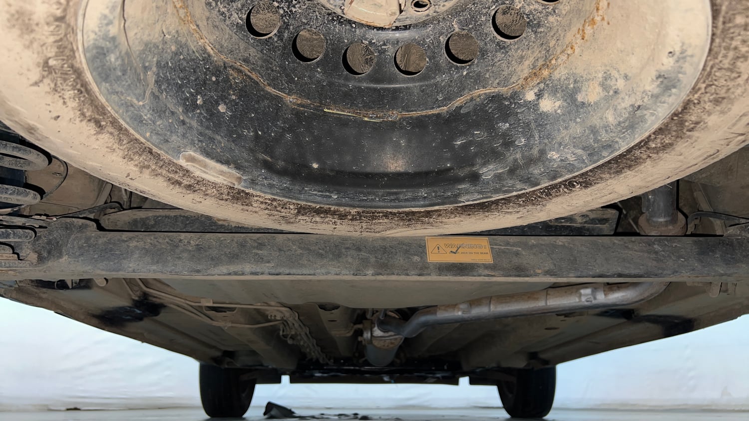 Used 2024 Tata Punch Adventure Rhythm iCNG Cng Manual extra REAR UNDERBODY VIEW (TAKEN FROM REAR)