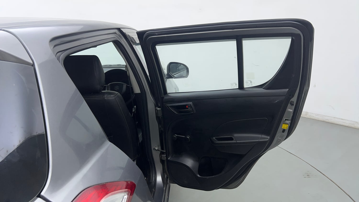 Used 2014 Maruti Suzuki Swift LXi Petrol Manual interior RIGHT REAR DOOR OPEN VIEW