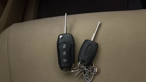 Used 2018 Ford Figo Aspire Titanium1.5 TDCi Diesel Manual extra CAR KEY VIEW