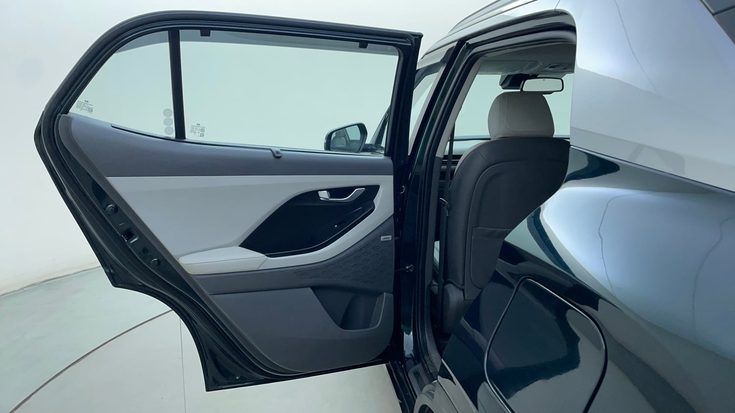 Used 2024 Hyundai Creta 1.5 CRDi Diesel AT DSL SX(O) Diesel Automatic interior LEFT REAR DOOR OPEN VIEW