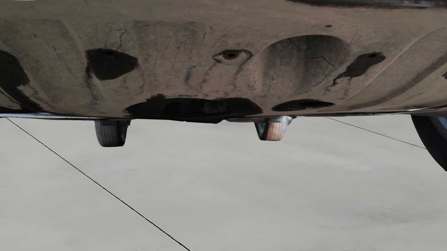Used 2022 Hyundai Creta SX 1.5 Petrol Petrol Manual extra FRONT LEFT UNDERBODY VIEW