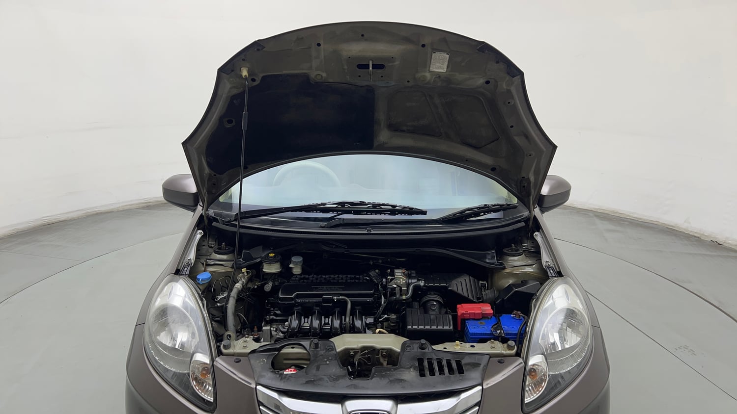 Used 2013 Honda Amaze 1.2 S i-VTEC Petrol Manual engine ENGINE & BONNET OPEN FRONT VIEW