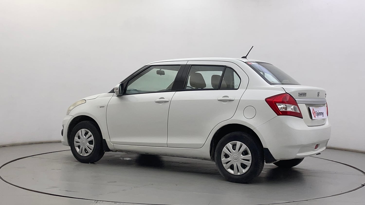 Used 2012 Maruti Suzuki Swift Dzire VXI Petrol Manual exterior LEFT REAR CORNER VIEW