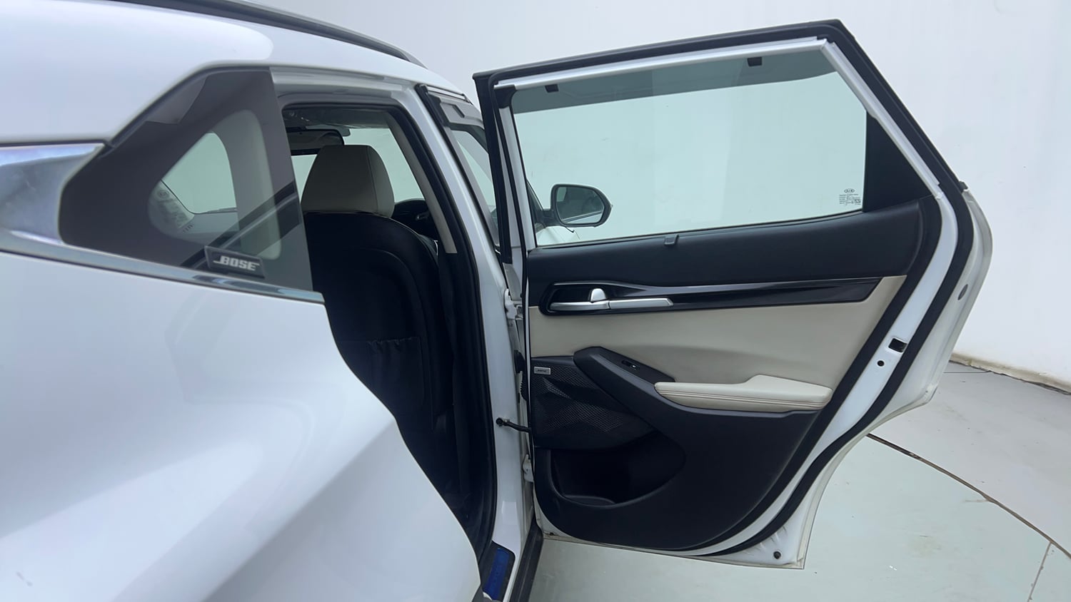 Used 2020 kia Seltos GTX Plus DCT 1.4 Petrol Automatic interior RIGHT REAR DOOR OPEN VIEW