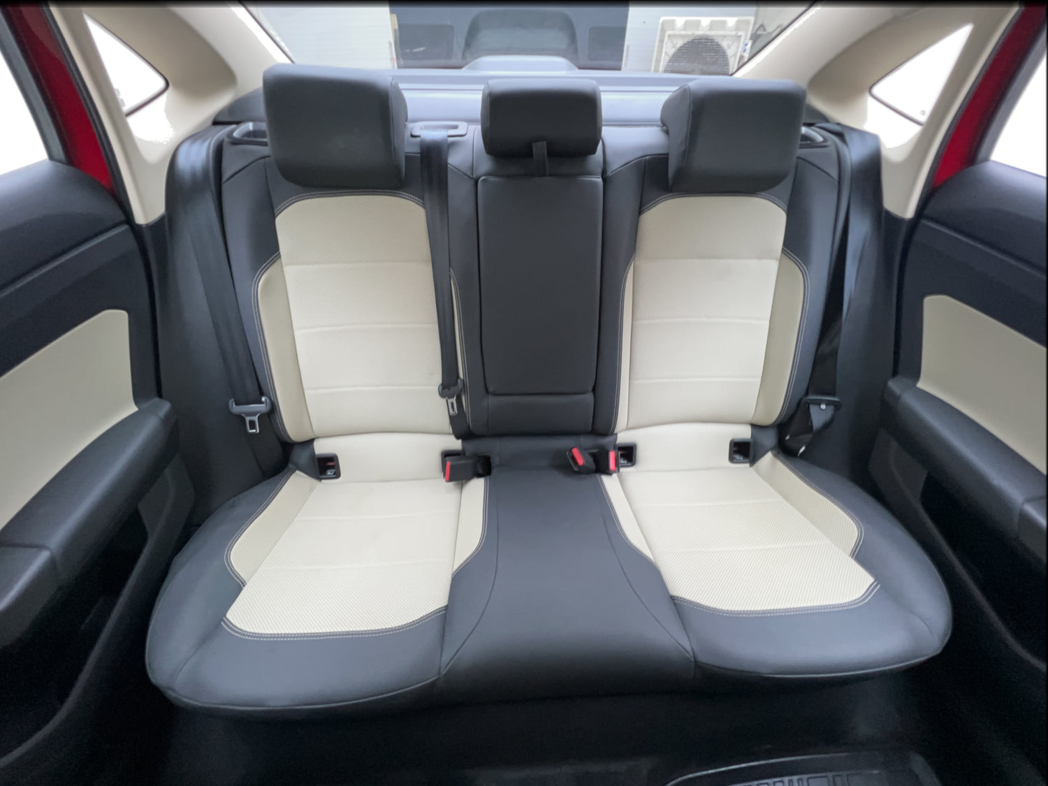Used 2025 Skoda Slavia Style 1.0L TSI MT Petrol Manual interior REAR SEAT CONDITION VIEW
