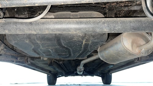 Used 2015 Maruti Suzuki Wagon R VXI Petrol Manual extra REAR UNDERBODY VIEW (TAKEN FROM REAR)