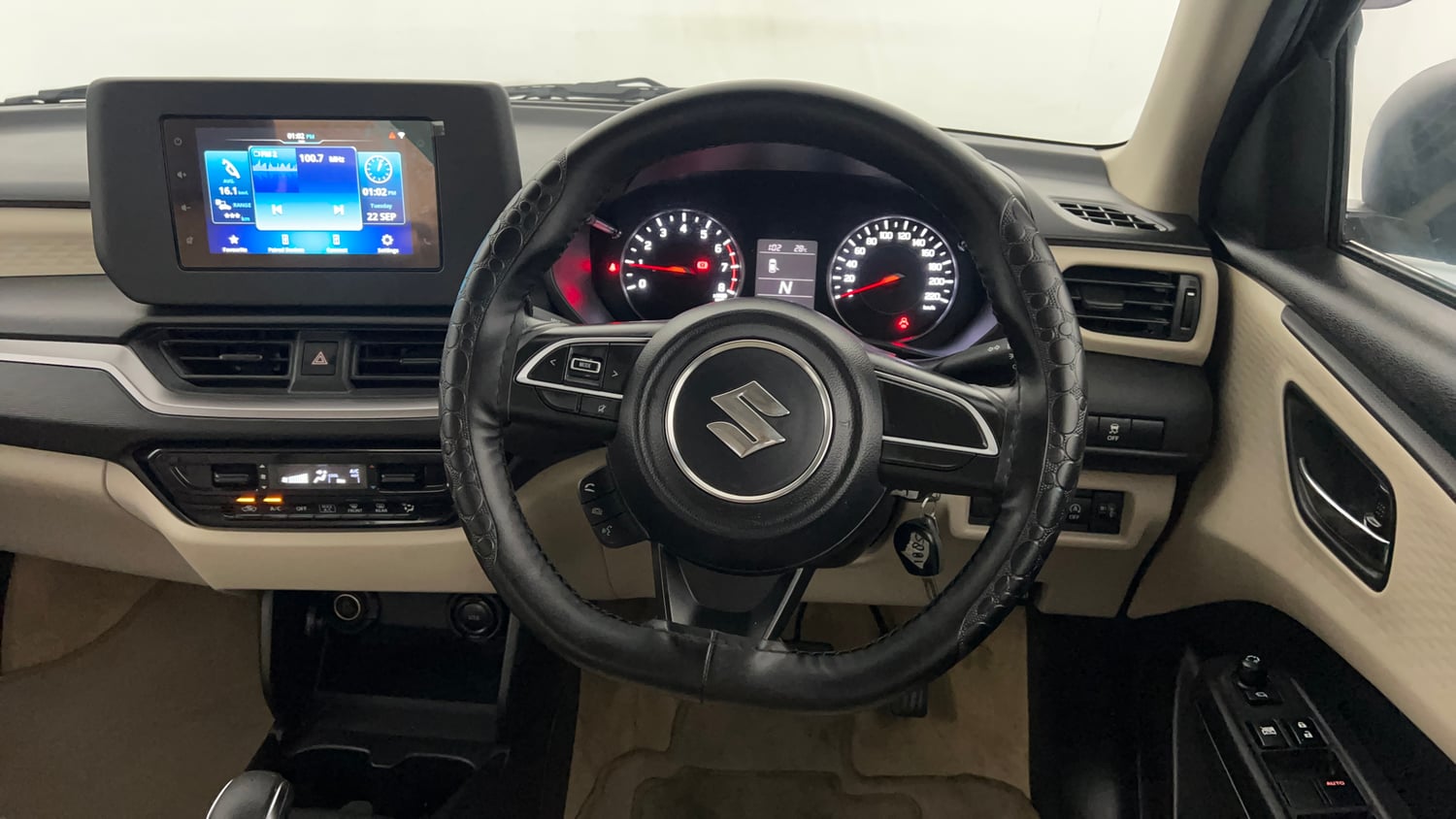 Used 2026 Maruti Suzuki Dzire VXi AMT Petrol Automatic interior STEERING VIEW