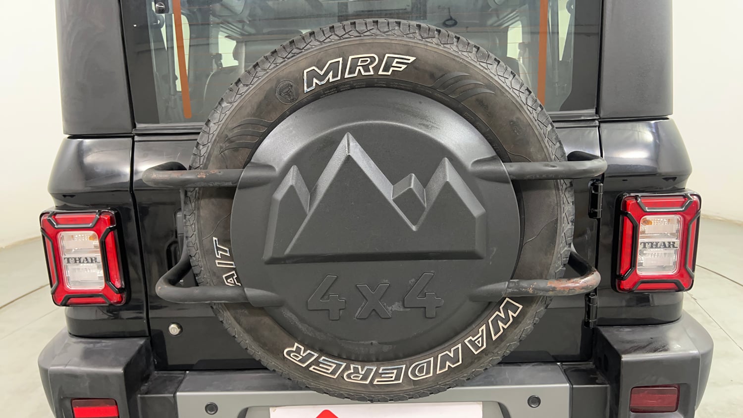 Used 2022 mahindra Thar LX Hard Top Petrol MT 4WD Petrol Manual tyres SPARE TYRE VIEW