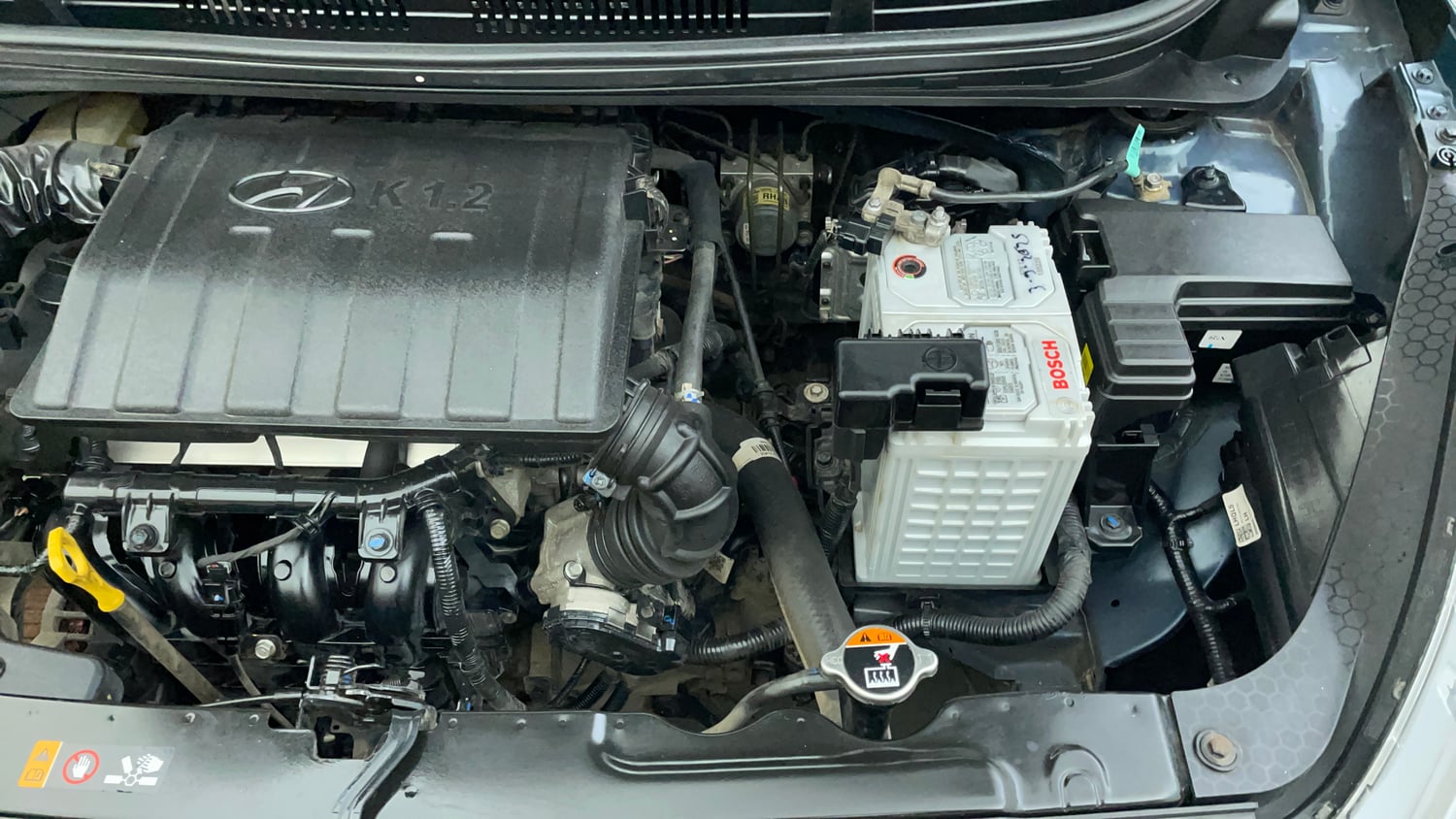 Used 2020 Hyundai Grand i10 Nios Sportz 1.2 Kappa VTVT Petrol Manual engine ENGINE LEFT SIDE VIEW