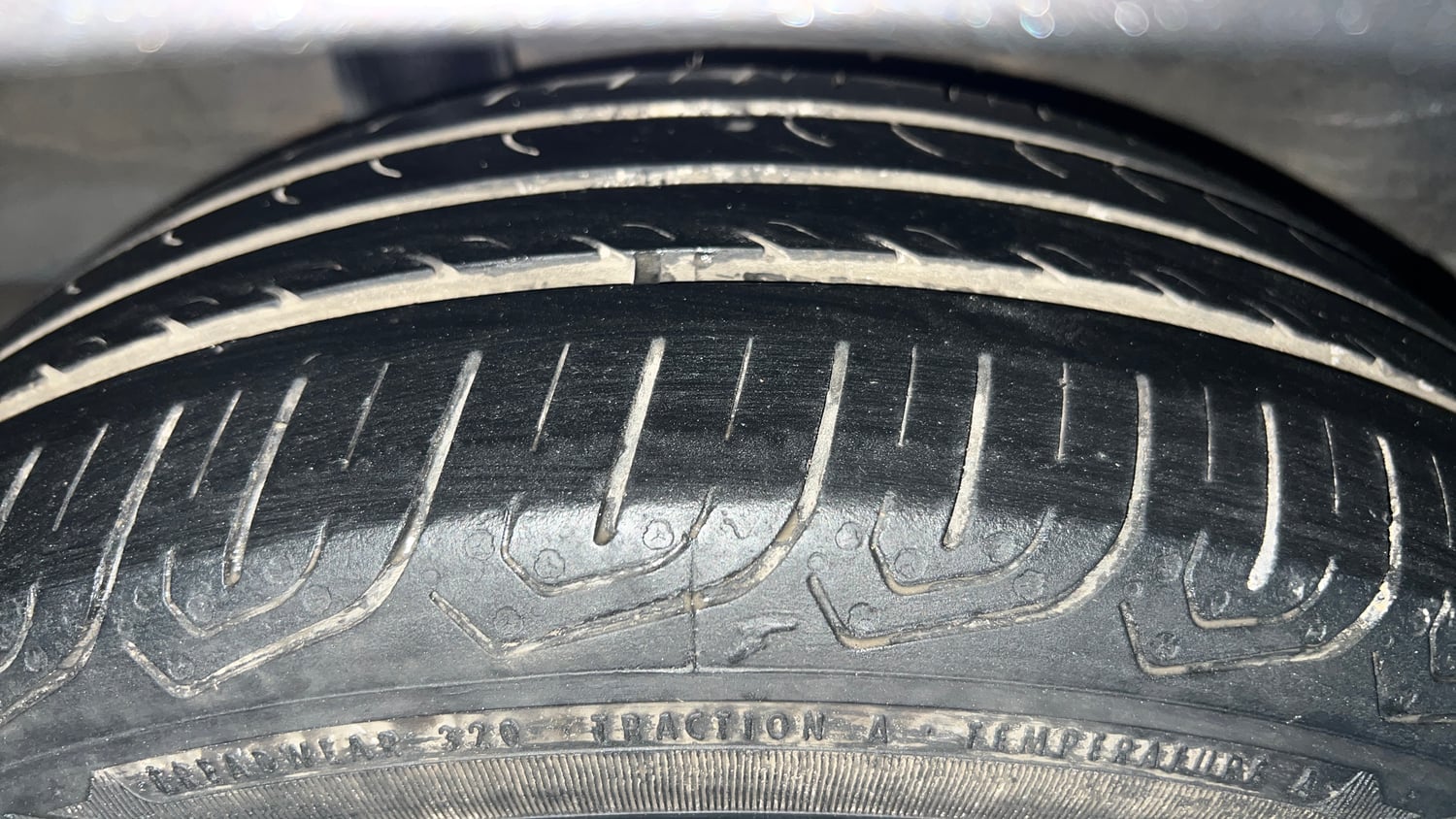 Used 2018 Honda Jazz V CVT Petrol Petrol Automatic tyres RIGHT REAR TYRE TREAD VIEW