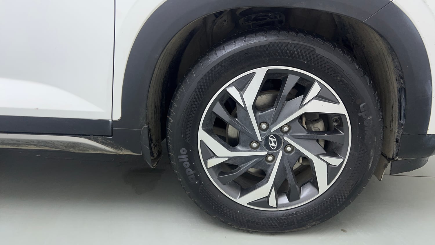 Used 2021 Hyundai Creta SX (O) 1.5 Diesel Automatic Diesel Automatic tyres RIGHT FRONT TYRE RIM VIEW