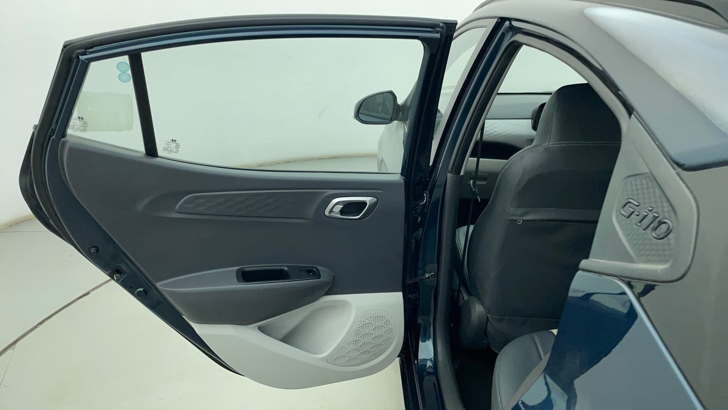 Used 2020 Hyundai Grand i10 Nios Sportz 1.2 Kappa VTVT Petrol Manual interior LEFT REAR DOOR OPEN VIEW