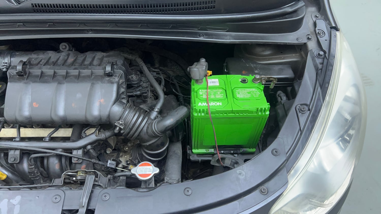 Used 2013 Hyundai i10 Magna 1.2 Kappa2 Petrol Manual engine ENGINE LEFT SIDE VIEW