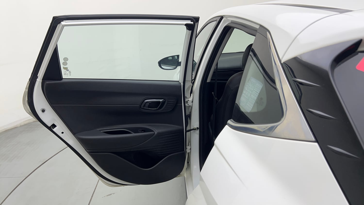Used 2022 Hyundai i20 Sportz 1.2 IVT Petrol Automatic interior LEFT REAR DOOR OPEN VIEW
