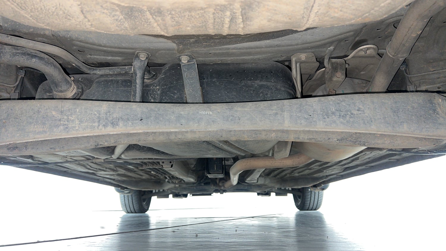 Used 2019 Honda Amaze 1.2 S MT Petrol Petrol Manual extra REAR UNDERBODY VIEW (TAKEN FROM REAR)