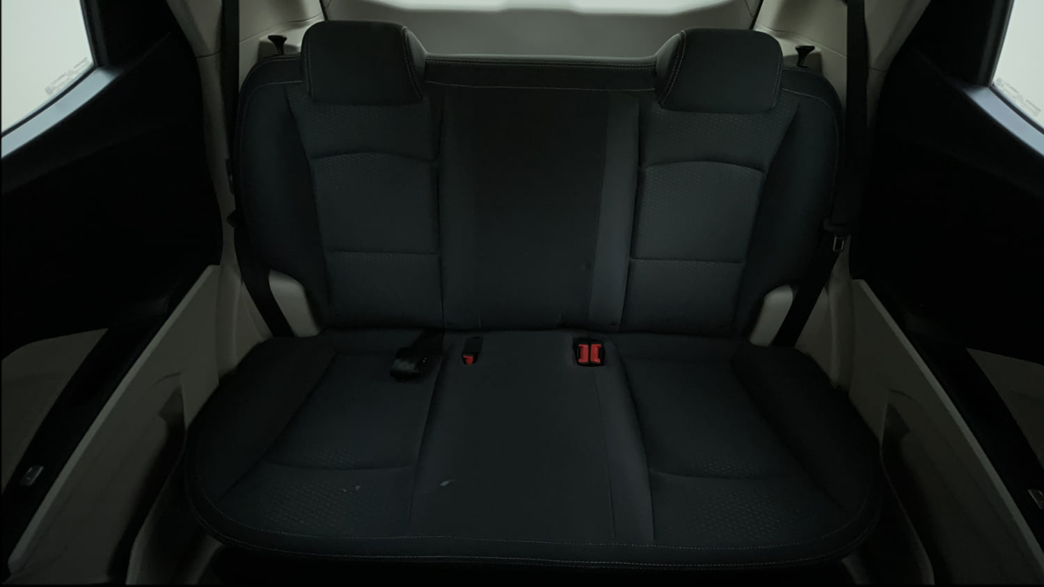 Used 2022 Mahindra XUV 300 W6 1.2 Petrol AMT Petrol Automatic interior REAR SEAT CONDITION VIEW