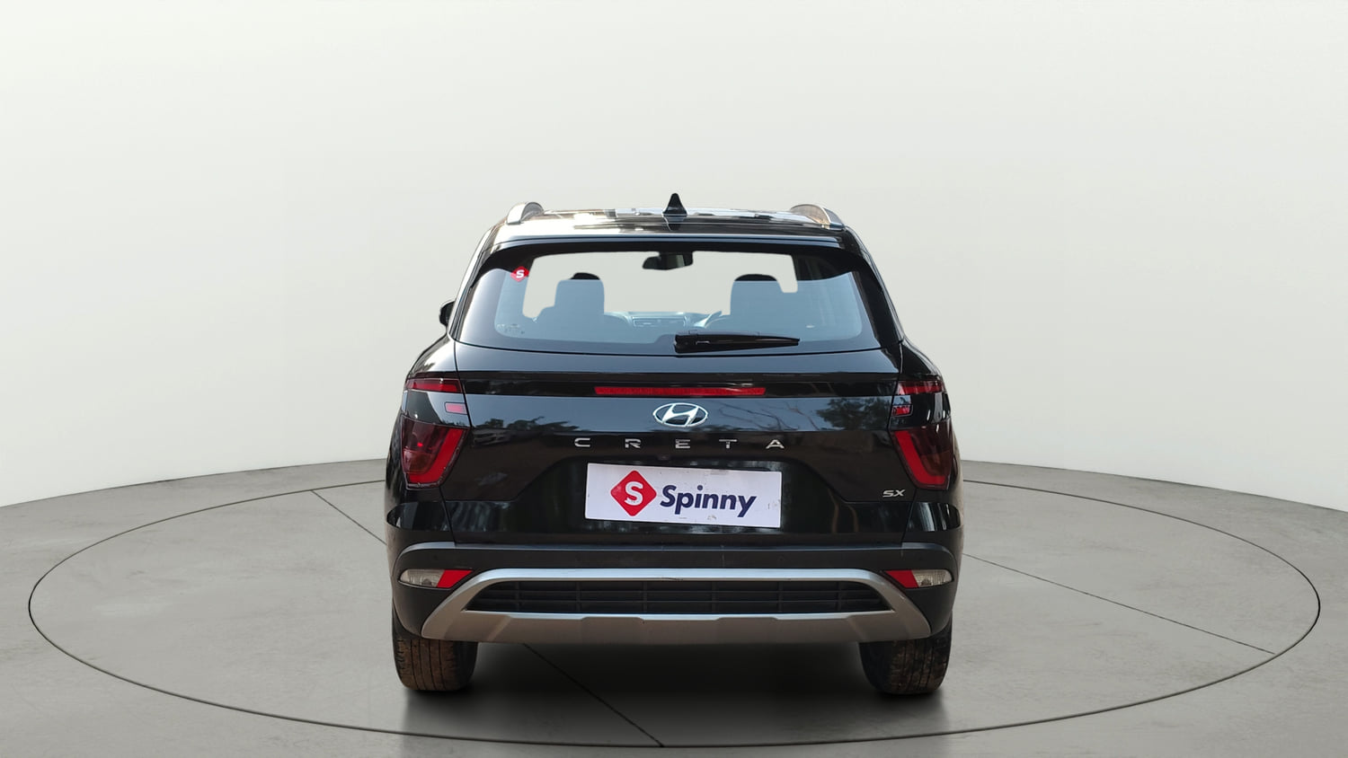 Used 2022 Hyundai Creta SX 1.5 Petrol Petrol Manual exterior BACK VIEW