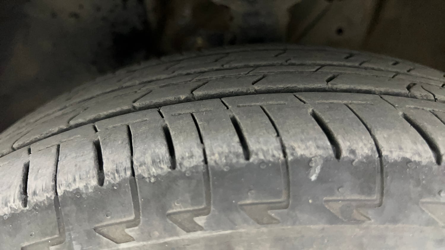 Used 2023 Maruti Suzuki Celerio VXi CNG Cng Manual tyres LEFT FRONT TYRE TREAD VIEW