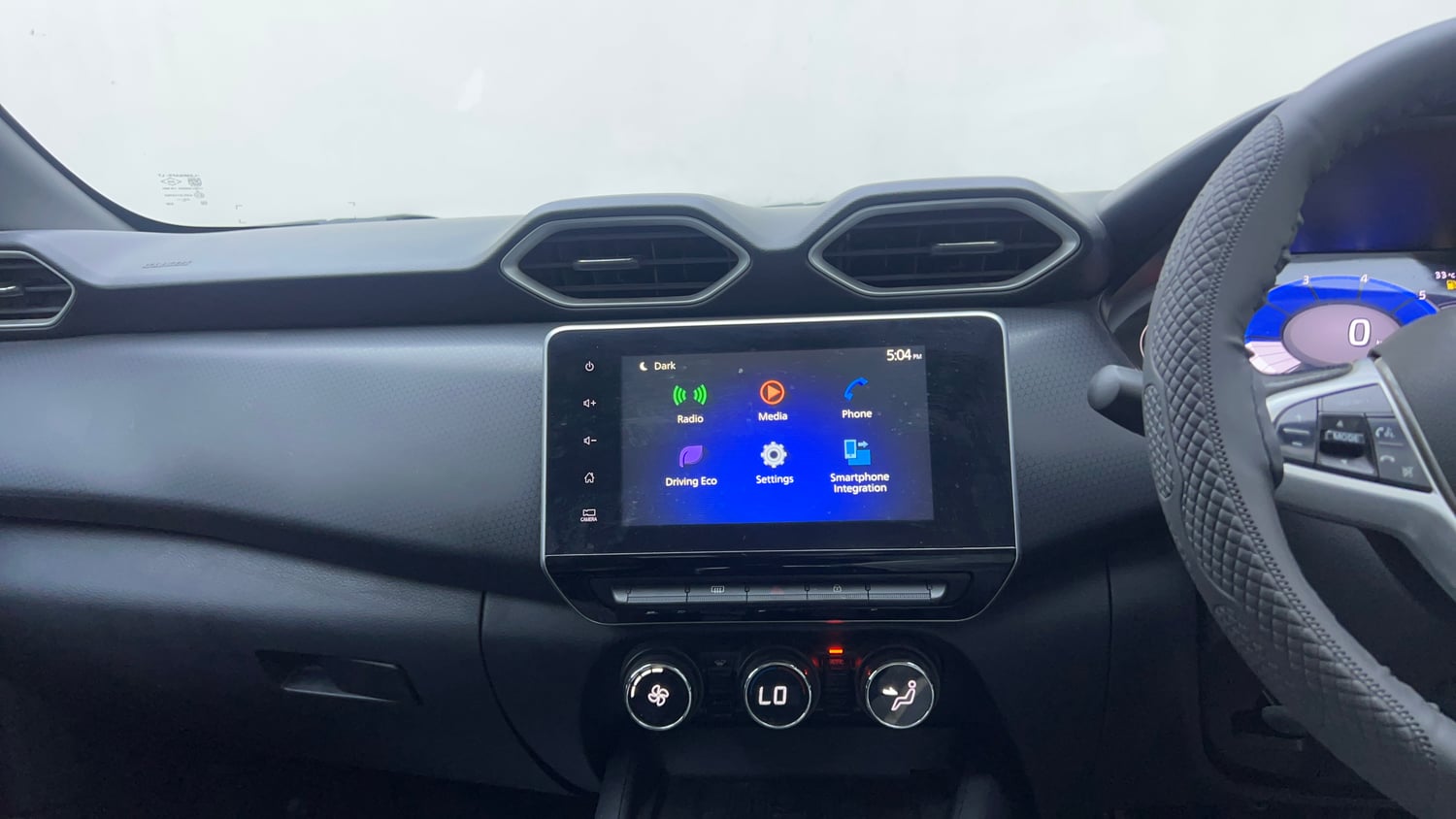 Used 2021 Nissan Magnite XV Premium Turbo (O) Petrol Manual interior MUSIC SYSTEM & AC CONTROL VIEW