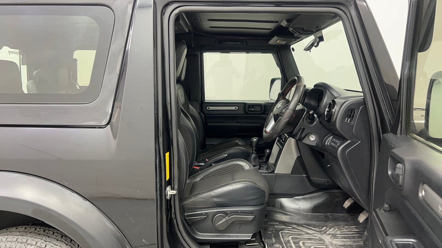 Used 2022 mahindra Thar LX Hard Top Petrol MT 4WD Petrol Manual interior RIGHT SIDE FRONT DOOR CABIN VIEW