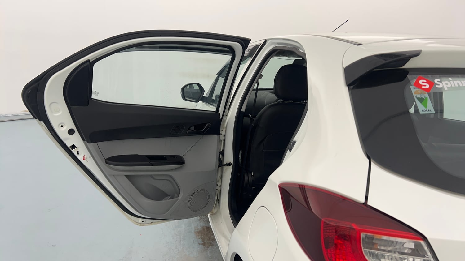 Used 2021 Tata Tiago XT Petrol Manual interior LEFT REAR DOOR OPEN VIEW