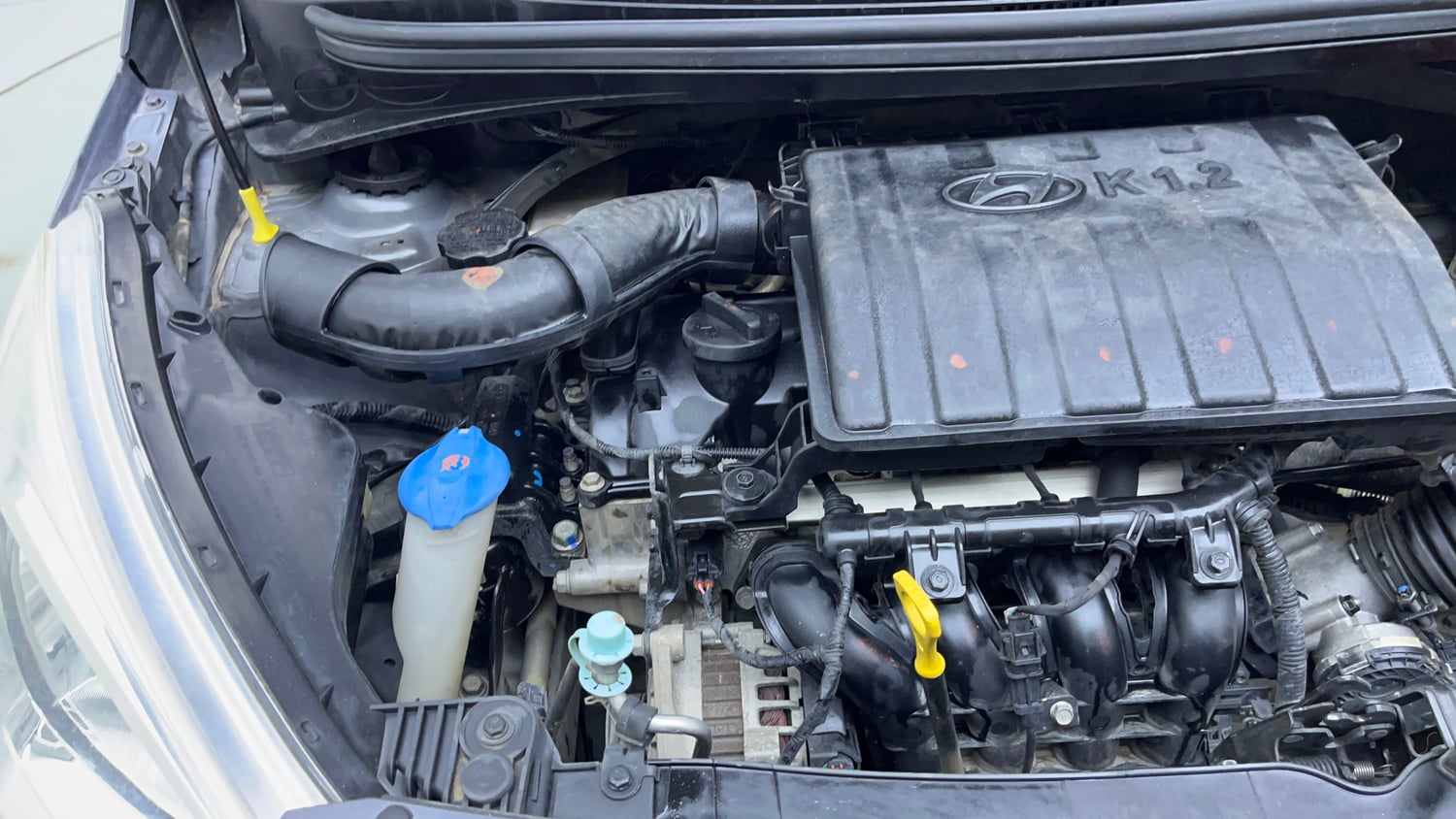 Used 2018 Hyundai Grand i10 Asta 1.2 Kappa VTVT Petrol Manual engine ENGINE RIGHT SIDE VIEW