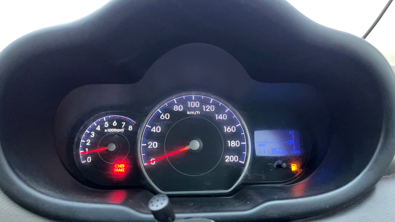 Used 2014 Hyundai i10 Sportz 1.1 iRDE2 Petrol Manual interior CLUSTERMETER VIEW