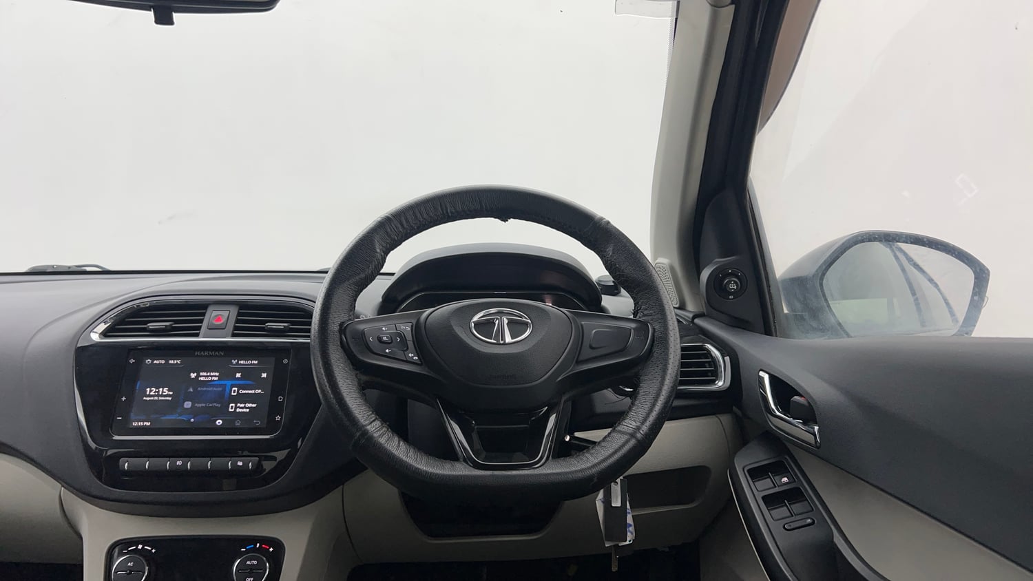 Used 2022 Tata Tiago XZA Plus Petrol Automatic interior STEERING VIEW