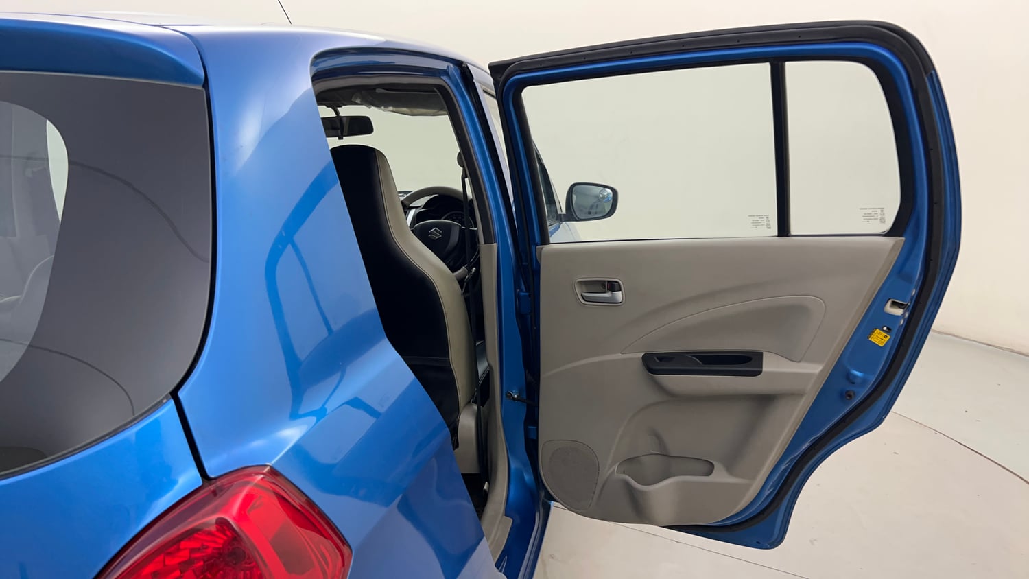 Used 2015 Maruti Suzuki Celerio VXi AMT Petrol Automatic interior RIGHT REAR DOOR OPEN VIEW