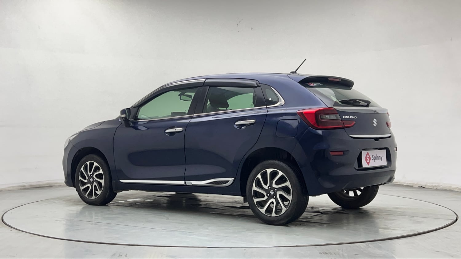 Used 2022 Maruti Suzuki Baleno Alpha AGS Petrol Automatic exterior LEFT REAR CORNER VIEW