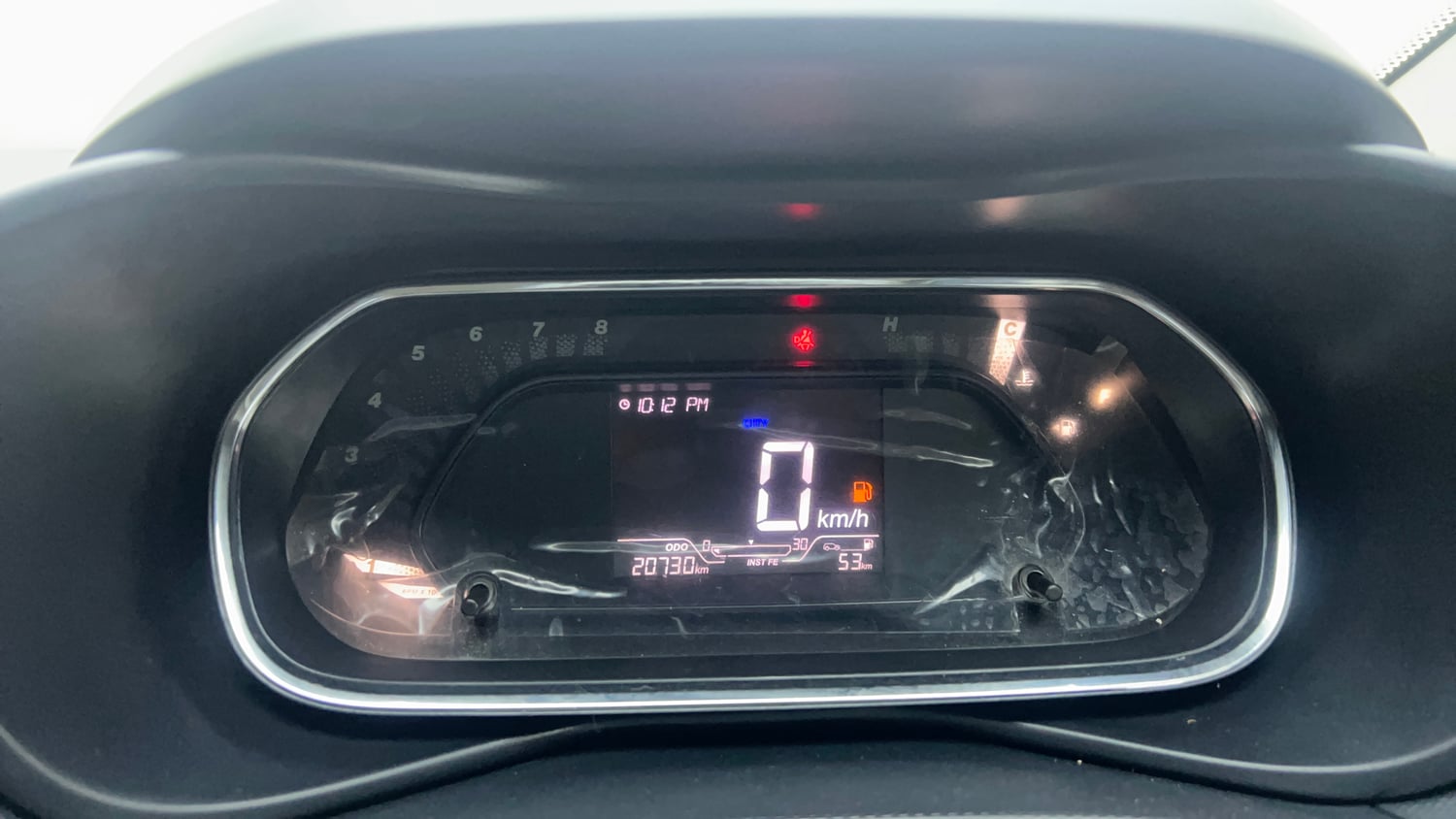 Used 2021 Tata Nexon XM (S) Petrol Manual interior CLUSTERMETER VIEW