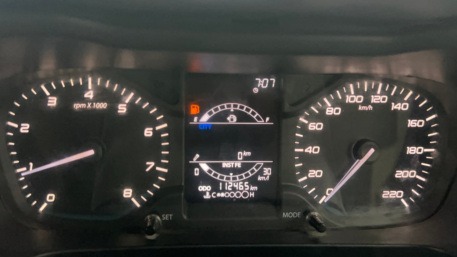 Used 2022 Tata Altroz XZ Diesel Diesel Manual interior CLUSTERMETER VIEW
