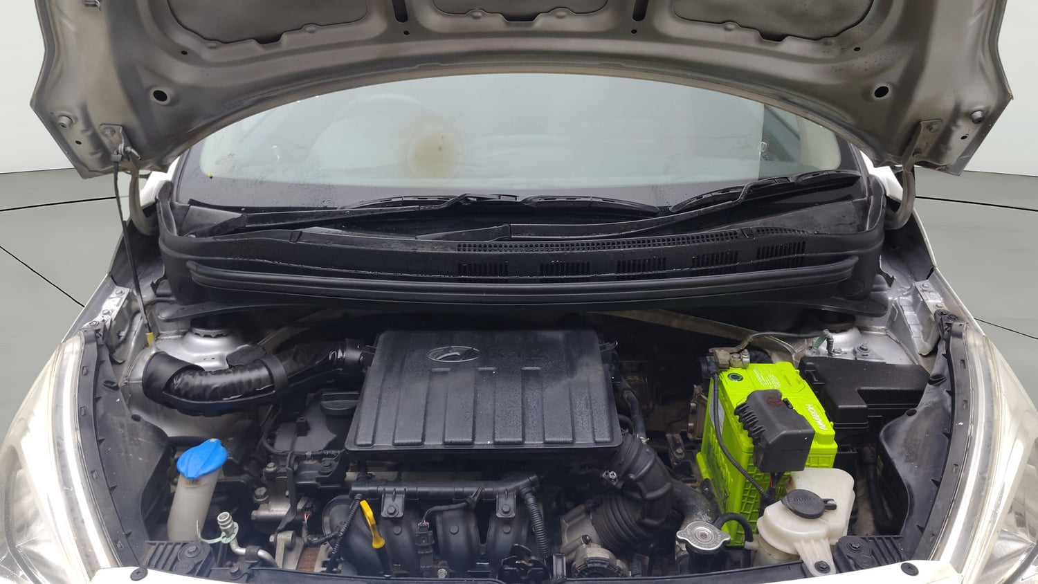 Used 2020 Hyundai Grand i10 Sportz 1.2 Kappa VTVT Petrol Manual engine ENGINE & BONNET OPEN FRONT VIEW