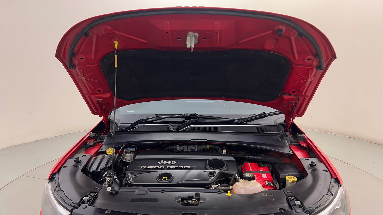 Used 2022 Jeep Compass Model S (O) Diesel 4x4 AT Diesel Automatic engine ENGINE & BONNET OPEN FRONT VIEW