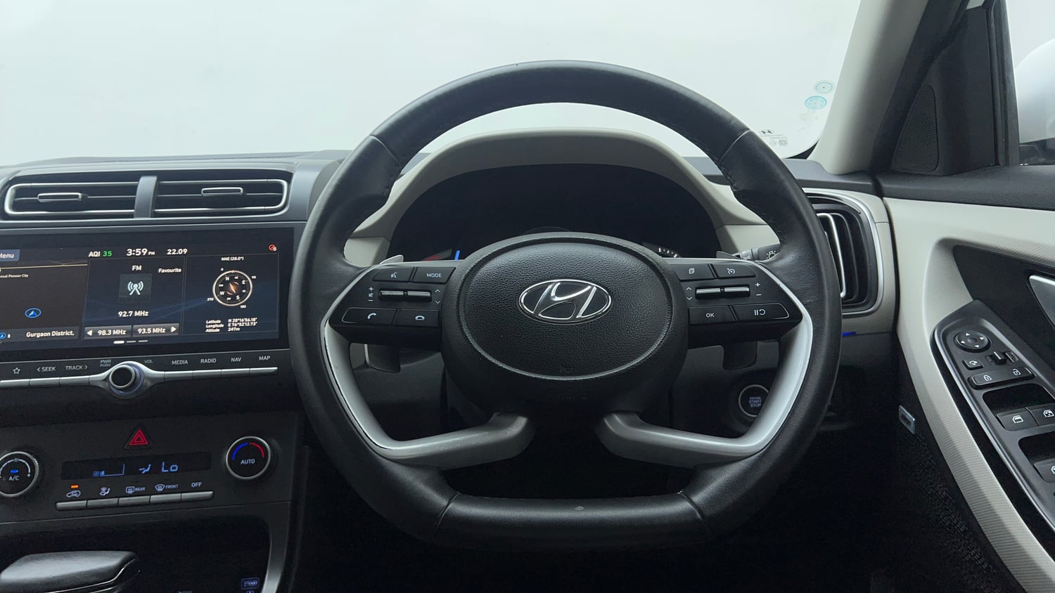 Used 2021 Hyundai Creta SX (O) 1.5 Diesel Automatic Diesel Automatic interior STEERING VIEW
