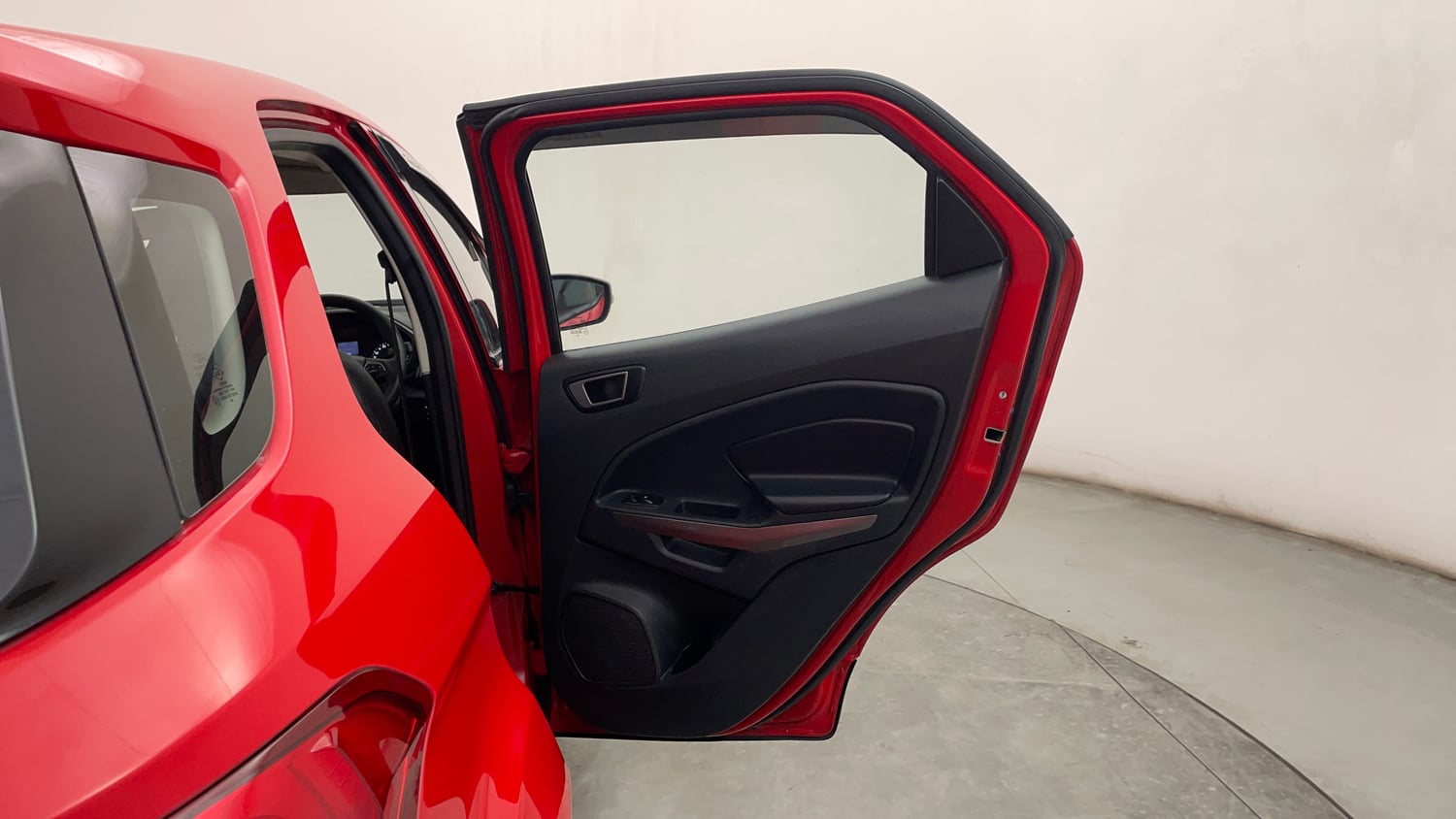 Used 2018 Ford EcoSport Trend 1.5L TDCi Diesel Manual interior RIGHT REAR DOOR OPEN VIEW
