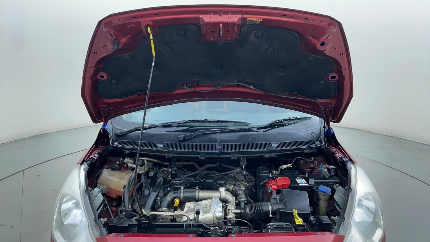 Used 2018 Ford Figo Titanium1.5 TDCi Diesel Manual engine ENGINE & BONNET OPEN FRONT VIEW