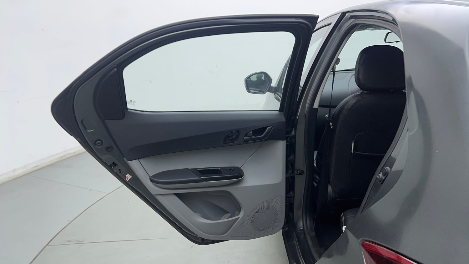 Used 2021 Tata Tiago XT Petrol Manual interior LEFT REAR DOOR OPEN VIEW