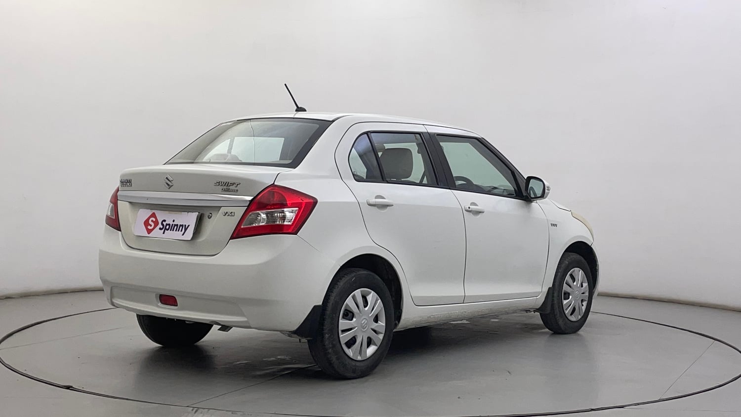 Used 2012 Maruti Suzuki Swift Dzire VXI Petrol Manual exterior RIGHT REAR CORNER VIEW