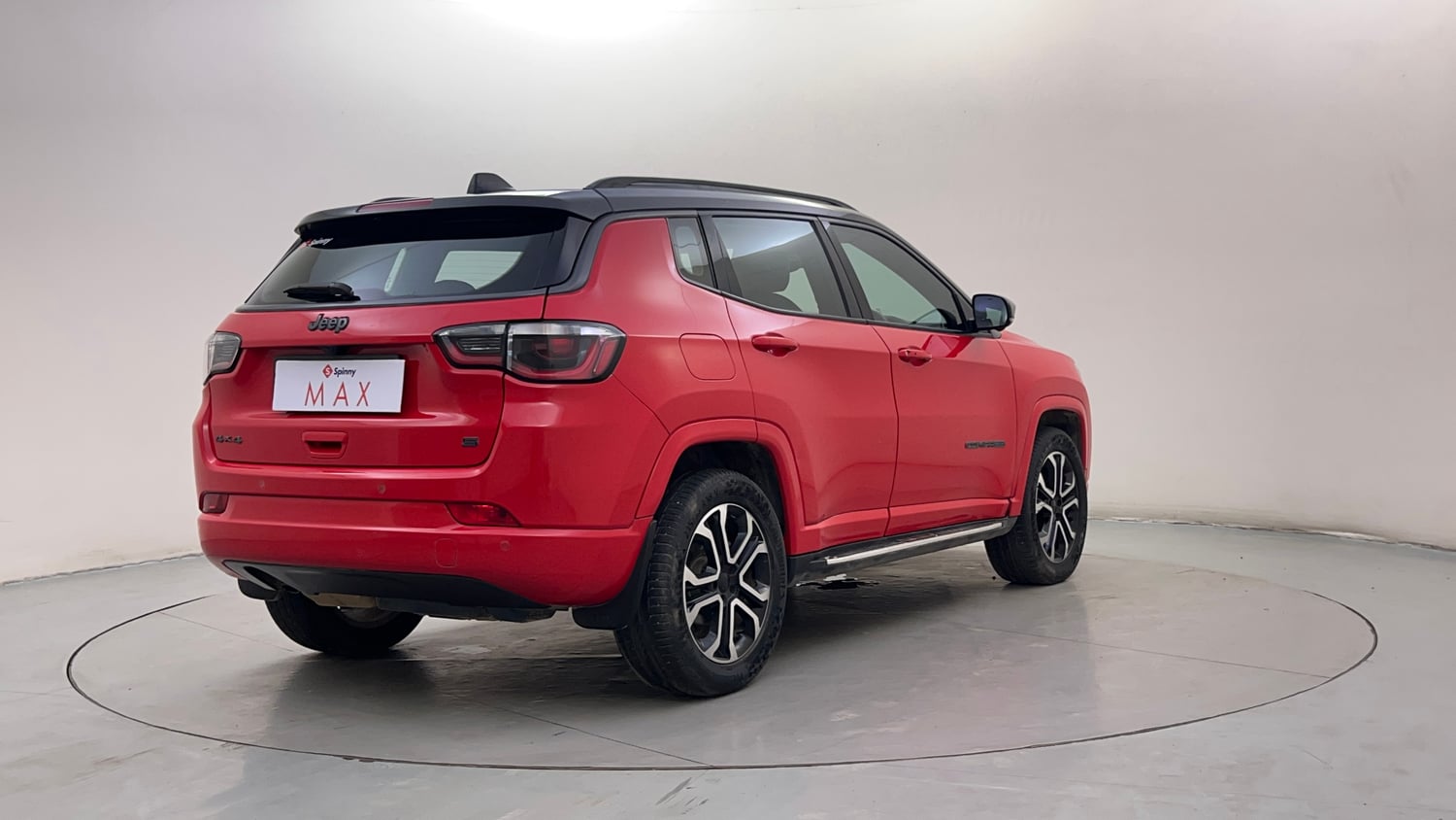 Used 2022 Jeep Compass Model S (O) Diesel 4x4 AT Diesel Automatic exterior RIGHT REAR CORNER VIEW