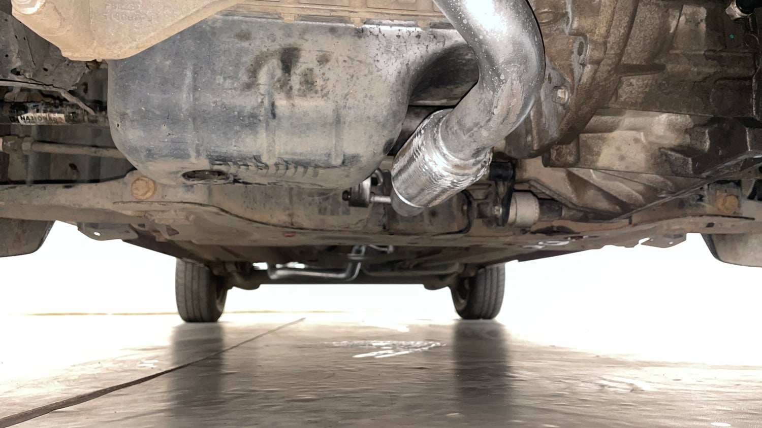 Used 2018 Ford EcoSport Trend 1.5L TDCi Diesel Manual extra FRONT LEFT UNDERBODY VIEW