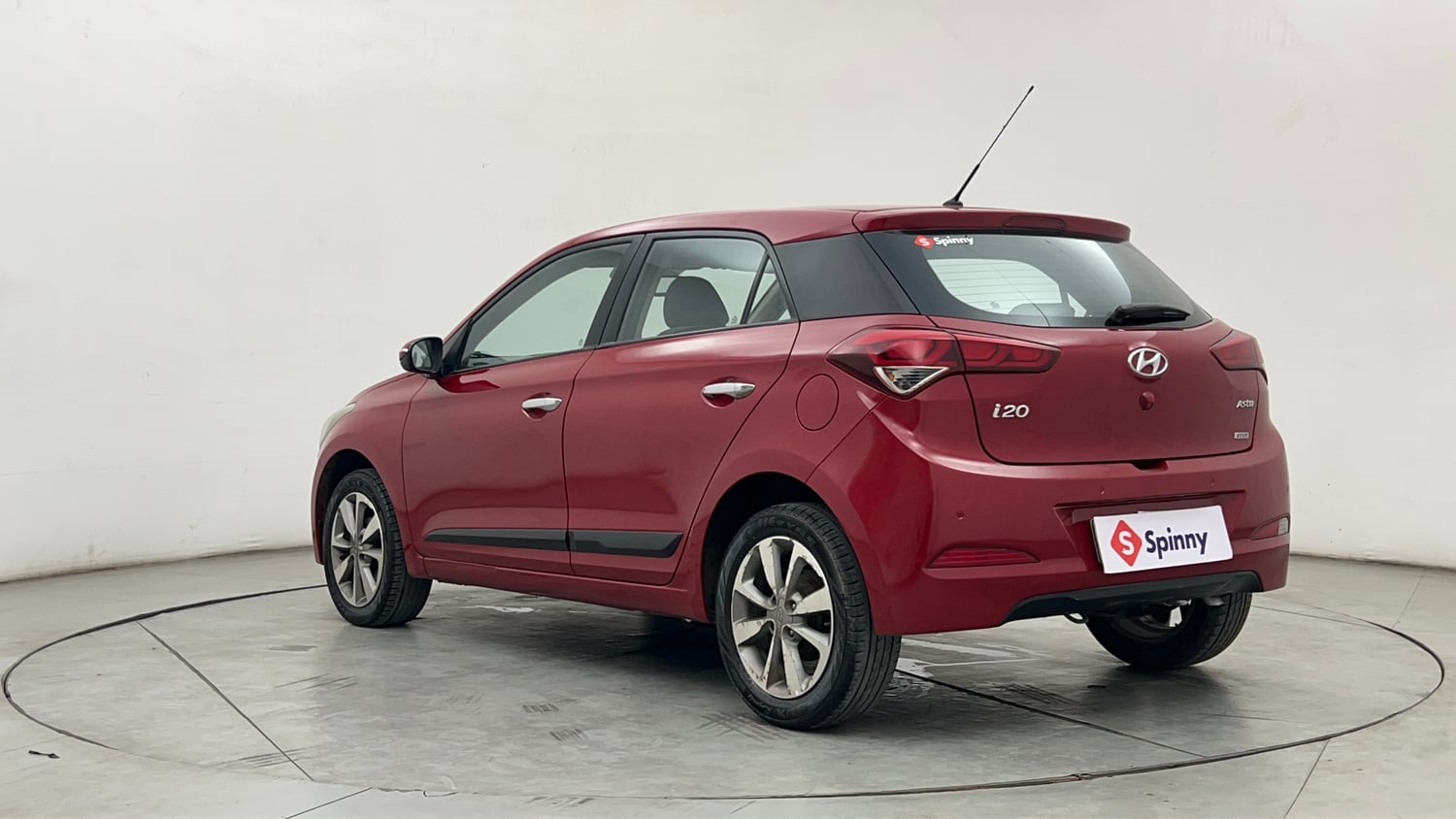 Used 2015 Hyundai Elite i20 Asta 1.2 Petrol Manual exterior LEFT REAR CORNER VIEW