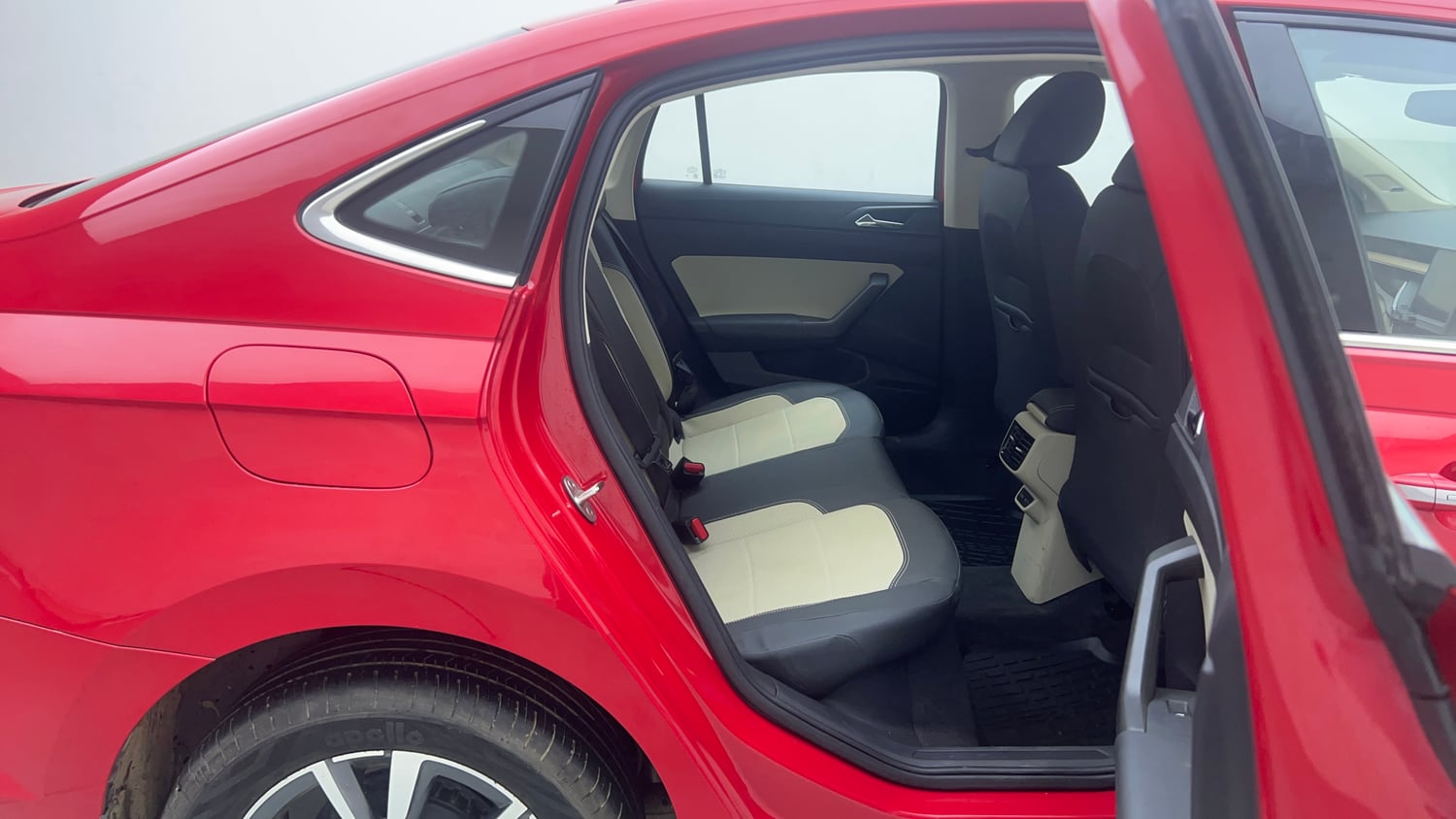 Used 2025 Skoda Slavia Style 1.0L TSI MT Petrol Manual interior RIGHT SIDE REAR DOOR CABIN VIEW